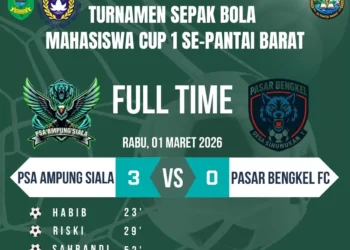 PSA Ampung Siala Tampil Dominan di Turnamen Mahasiswa CUP I