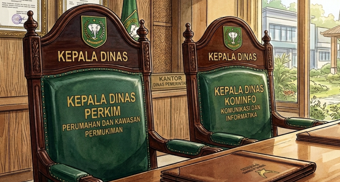 Kadis Perkim dan Plt. Kadis Kominfo Madina Digeser, Ini Penggantinya