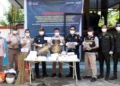 Karantina Sumatera Utara Musnahkan Ribuan Lembar Kulit Biawak Ilegal