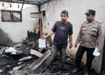 Kebakaran Maut di Paluta, Bocah Empat Tahun Tewas di Kamar Mandi