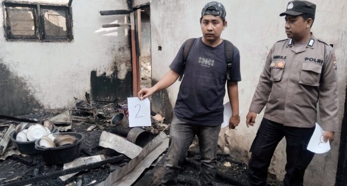 Kebakaran Maut di Paluta, Bocah Empat Tahun Tewas di Kamar Mandi