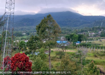 Begini Kondisi Terkini Gunung Sorik Marapi