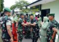 Kunjungan Perdana ke Tapsel, Danrem 023/KS Motivasi Prajurit Pasca-Bencana