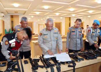 Mabes Polri Periksa Senjata Api Polres Padangsidimpuan, Ada Apa?