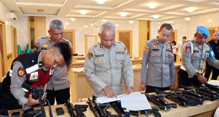 Mabes Polri Periksa Senjata Api Polres Padangsidimpuan, Ada Apa?