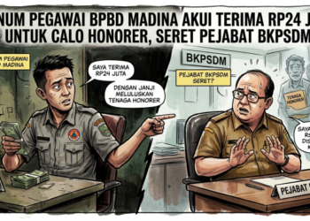 Pegawai BPBD Madina Akui Terima Uang untuk Calo Honorer, Seret Pejabat BKPSDM