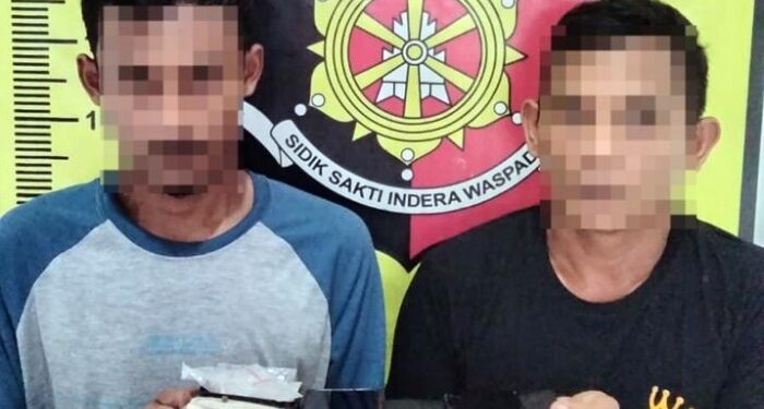 Polres Tapsel Bekuk Dua Pengedar Sabu di Lokasi Doorsmeer Paluta