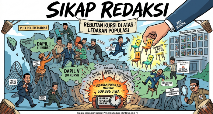 Rebutan Kursi di Atas Ledakan Populasi Madina