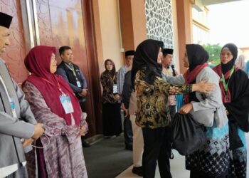 Sambut 364 Calhaj di Asrama Haji Medan, Wabup Madina Nilai Layanan Haji Lebih Efisien