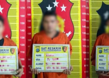 Tiga Pemuda di Padangsidimpuan Diringkus Polisi Usai Curi Sepeda Motor