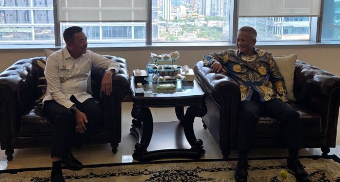 Tingkatkan PAD dari Sektor Sawit, Saipullah Temui Dirut PT Agrinas Palma Nusantara