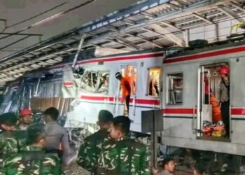 Update Tabrakan Kereta Api di Bekasi Timur: 14 Tewas, 84 Luka
