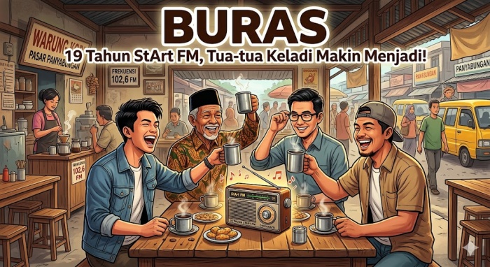 19 Tahun StArt FM, Tua-tua Keladi Makin Menjadi!