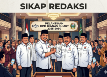 Alamak Paten Kali..! Pengurus IKANAS Sumut Dilantik