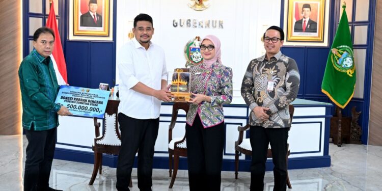 Pemprov Lampung Bantu Korban Bencana di Tapsel