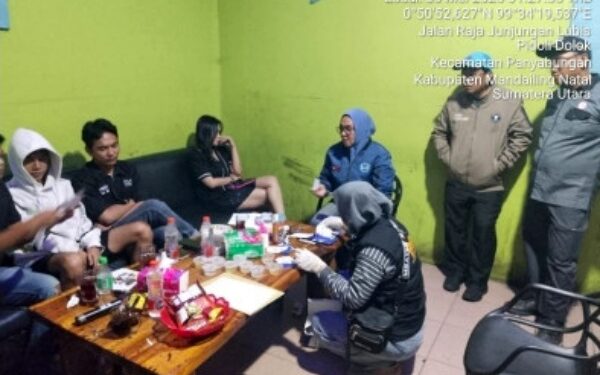 BNNK Madina Razia Kafe Tio dan Kafe Masrin di Panyabungan, Ini Temuannya