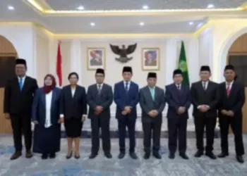 Dr. Mara Samin Lubis Dilantik Jadi Ketua STAIN Madina