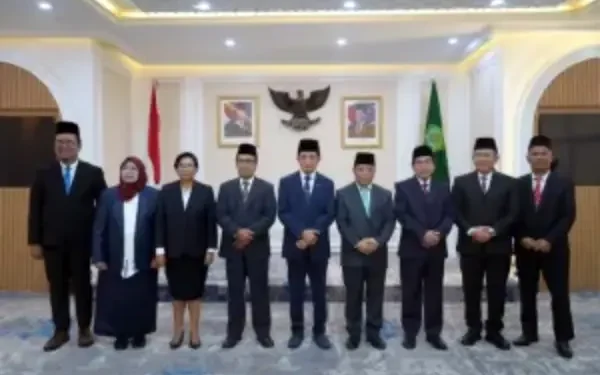 Dr. Mara Samin Lubis Dilantik Jadi Ketua STAIN Madina