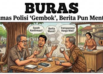Humas Polisi ‘Gembok’, Berita Pun Mentok