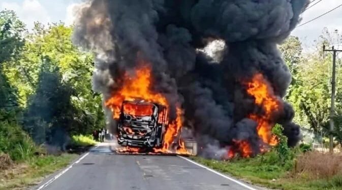 Percikan Api Diduga Pemicu Tabrakan Maut Bus ALS Vs Truk Tangki di Muratara, 16 Orang Tewas