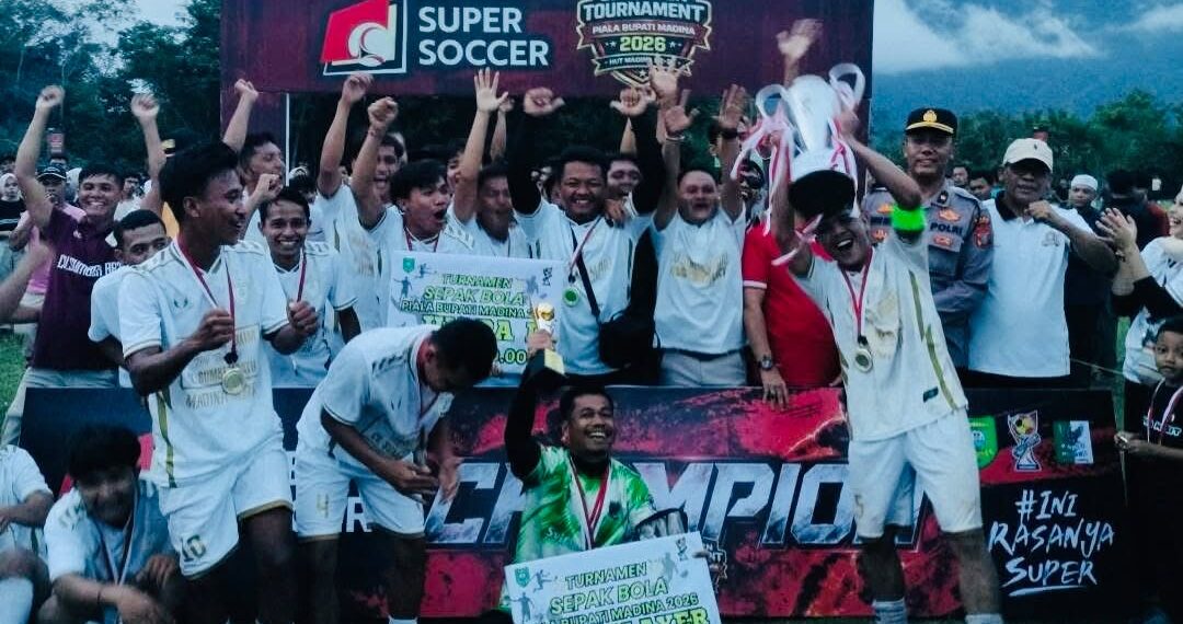 GMPM FC Menang Tipis 1-0 atas Rambin FC, Sabet Gelar Juara Bupati Cup 2026