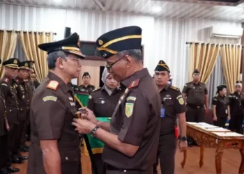Kajati Sumut Lantik Wakajati dan Tujuh Kajari, Ini Daftar Namanya