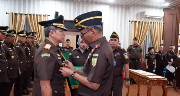 Kajati Sumut Lantik Wakajati dan Tujuh Kajari, Ini Daftar Namanya