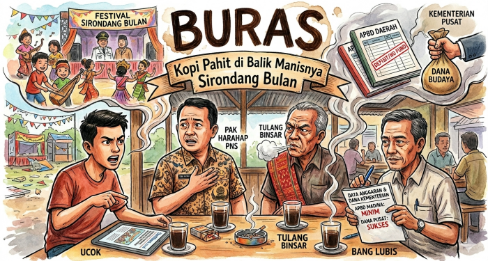 Kopi Pahit di Balik Manisnya Sirondang Bulan