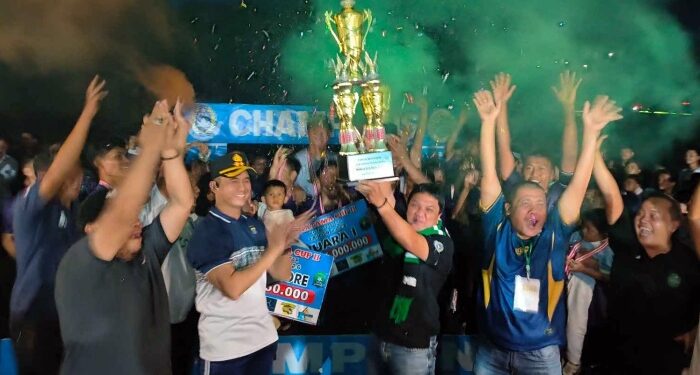 OCM FC Segel Gelar Juara Binatama Cup II Kotasiantar Lewat Drama Adu Penalti