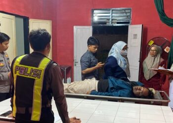 Pengendara Motor Tewas Terjungkal di Depan RS Metta Medika Padangsidimpuan