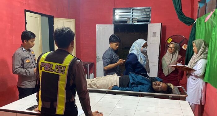 Pengendara Motor Tewas Terjungkal di Depan RS Metta Medika Padangsidimpuan