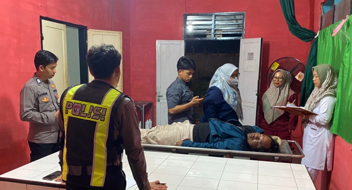 Pengendara Motor Tewas Terjungkal di Depan RS Metta Medika Padangsidimpuan