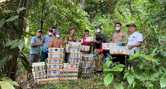 Petugas Gabungan Gagalkan Penyelundupan 1.532 Burung Liar di Tol Lampung