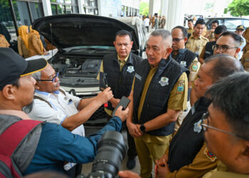Pemprov Sumut Tahan Kendaraan Dinas ASN Penunggak Pajak