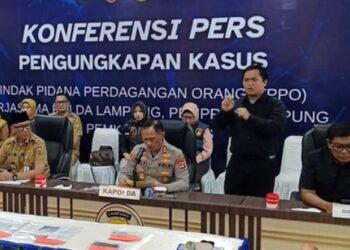 Polda Lampung Tangkap Perekrut Dua Siswi SMP Jadi Terapis Pijat Plus-plus