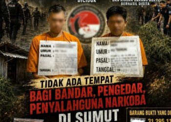 Polda Sumut Hancurkan 30 Barak Narkoba dalam Sepekan