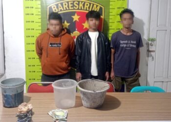 Polsek Sipirok Tangkap Tiga Preman Pungli di Jalur Lintas Tarutung