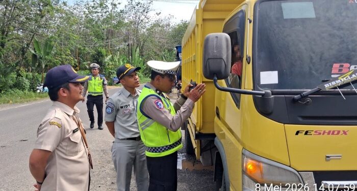 Razia Gabungan di Batang Toru Fokus Edukasi Kesadaran Pajak Kendaraan