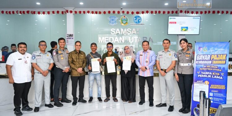 Bayar PKB di Sumut Tak Perlu KTP Pemilik Lama, Cukup Bawa Identitas Diri
