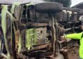 Truk Tangki Alami Rem Blong di Tapsel, Sopir Tewas dan Lima Bangunan Hancur