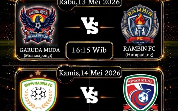 Rambin FC Vs Garuda Muda Rebutan Tiket Final Piala Bupati Madina 2026