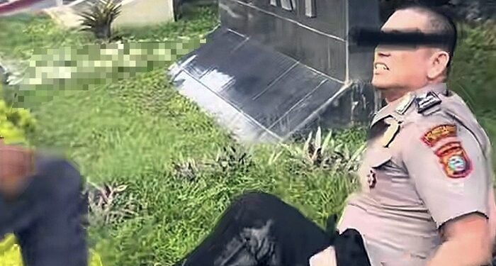 Viral Polisi Dikejar Warga dan Didorong ke Parit Dekat Mako Polda Sumut