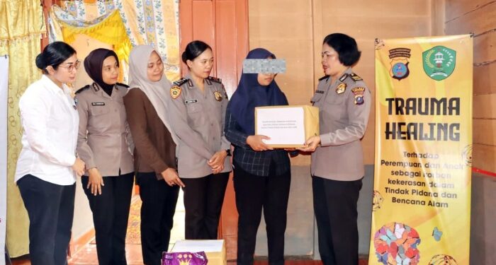AKP Maria Marpaung Pimpin Trauma Healing Korban Pemerkosaan di Padangsidimpuan