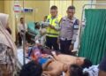 Angkot Bawa Santri Musthafawiyah Terjun ke Jurang Diduga Salib Truk dari Kiri