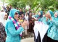 Demi Juara PAAR, Ketua PKK Madina Siap Perjuangkan Jalan Desa