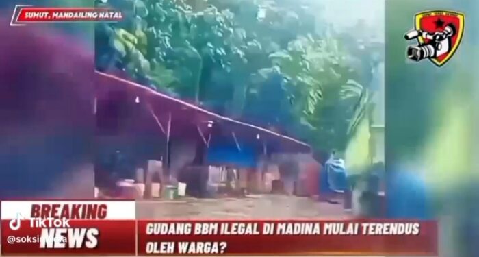 Diduga Penimbunan Solar Subsidi di Saba Purba Viral, Polres Madina Jangan Tutup Mata