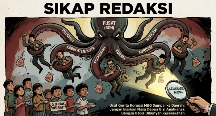 Usut Gurita Korupsi MBG sampai ke Daerah