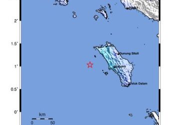 Kesiapsiagaan Warga Nias Barat Diuji Guncangan Gempa M 4,4 Tadi Malam