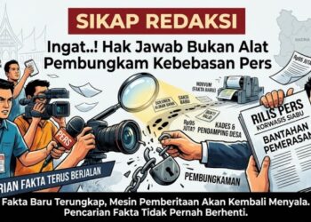 Hak Jawab Bukan Alat Membungkam Kebebasan Pers