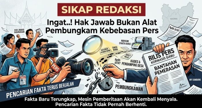 Hak Jawab Bukan Alat Membungkam Kebebasan Pers